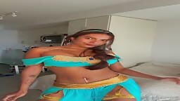 Desi Busty Petite Myra Princess Jasmine