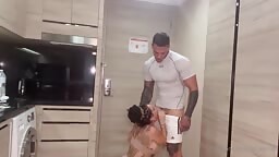 Danae Mari - Hot Hardcore Workout Fuck With Trainer In The Gym