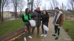 Serina Gomez And Katarina Rina - Rimming Threesome with Cheerleaders from Beaver University 2023 11 09