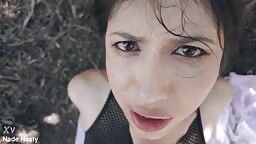 Penelope Woods - Gets Ass Fucked And Piss Soaked In The Jungle