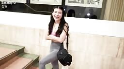 Sara Taylor - POV ATM Cumshot A Horny Fan Fucks My Ass Hard After Recognizing Me At The Mall