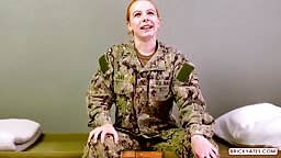 BrickYates Elodie Lee - Navy Seaman Double Fishhooks Guys With Her Toes