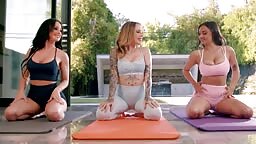 Anna Claire Clouds, Jennifer White, Hailey Rose - Chapter 1: Big Tit Yoga 2026 08 24